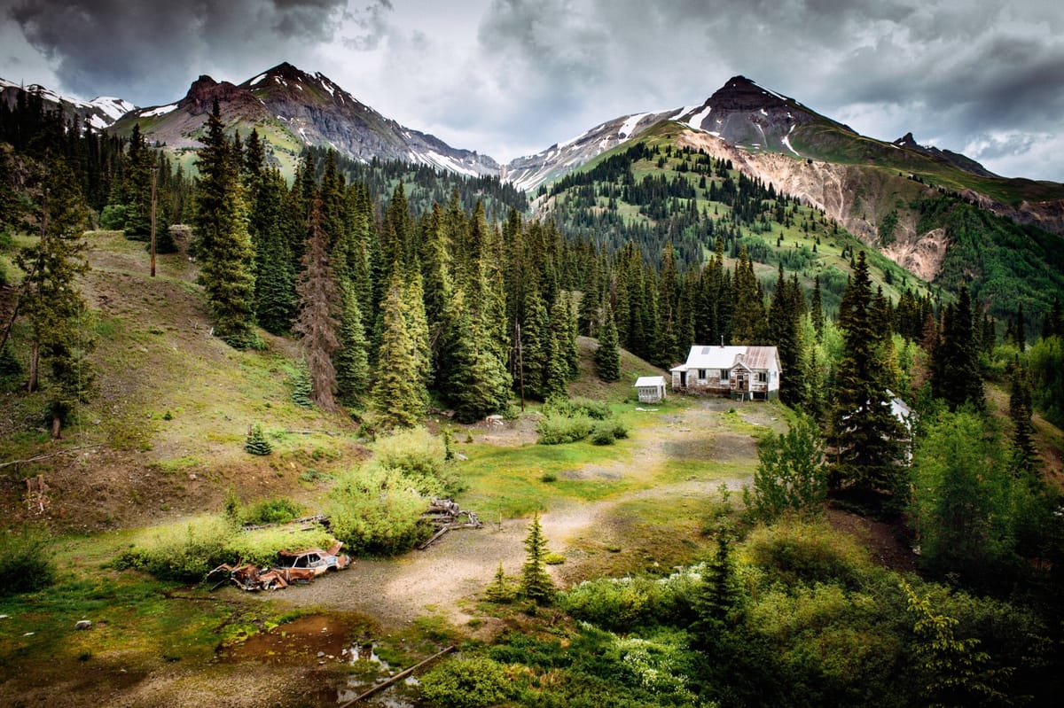 mountain cabin