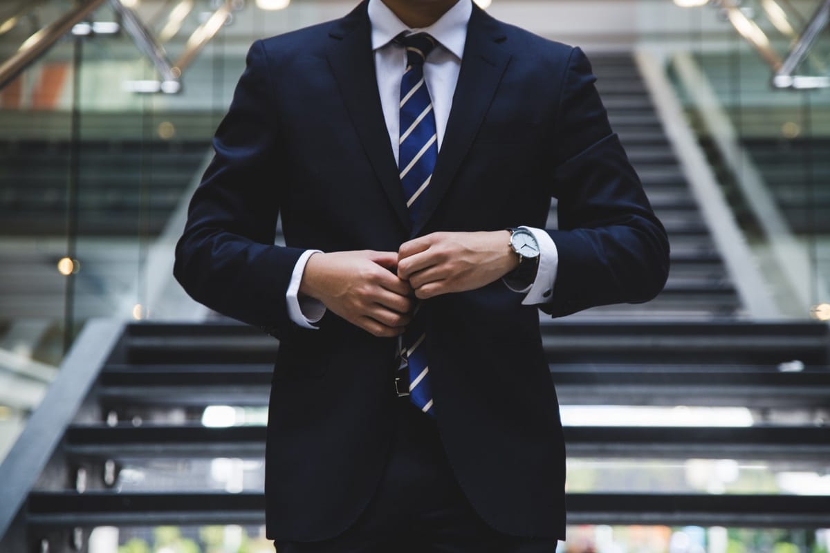 undercover boss in suit