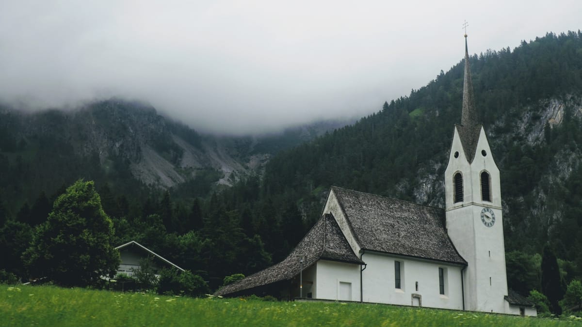 church on hill