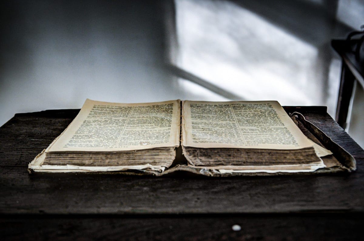 open old bible renewing mind