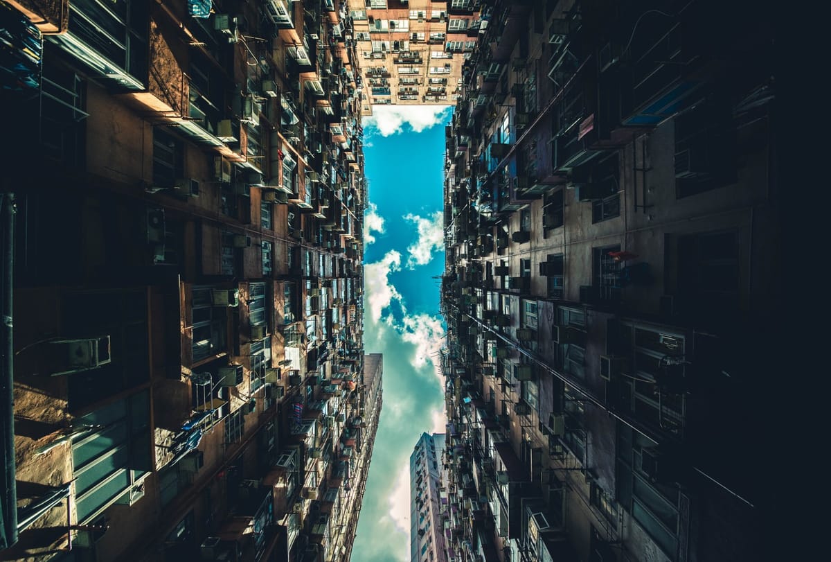 perspective of buildings