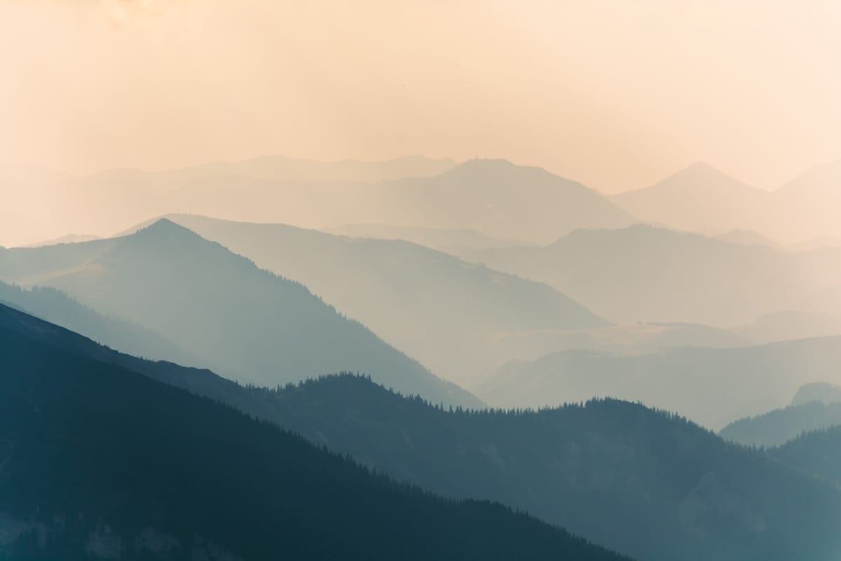 fog mountains