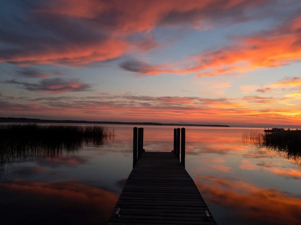 sunset pier