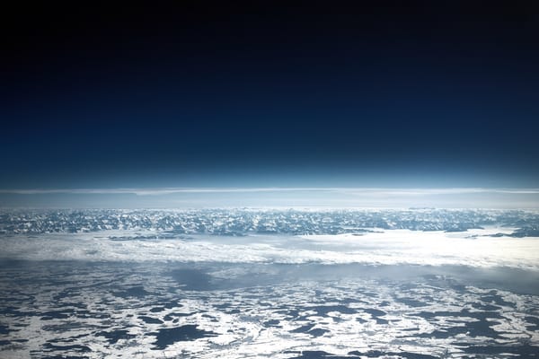 air view of waves