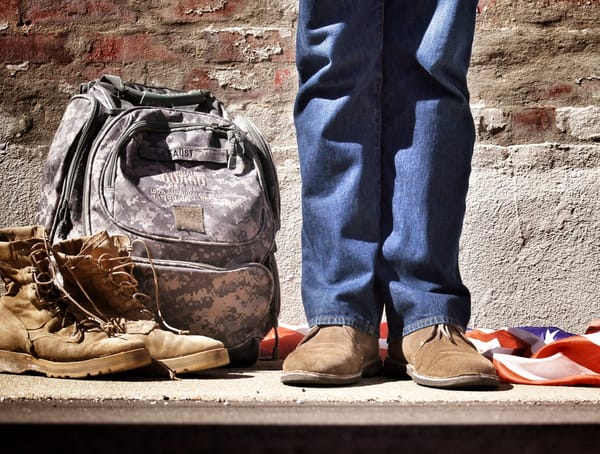 soldier standing