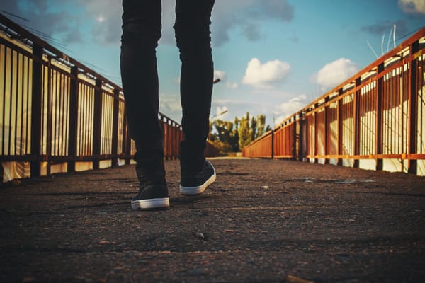 man walking