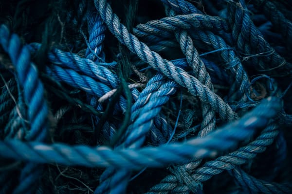 blue rope