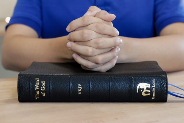 man lifestyle of prayer