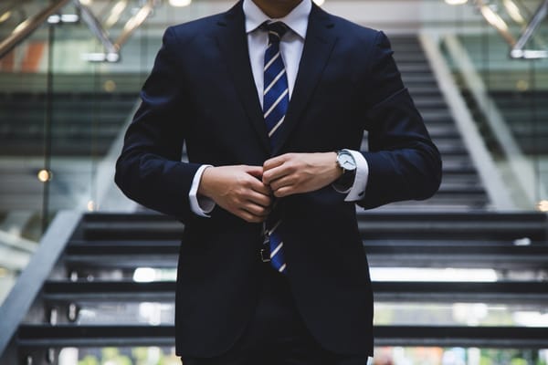 undercover boss in suit