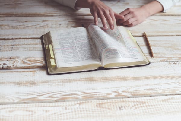open bible