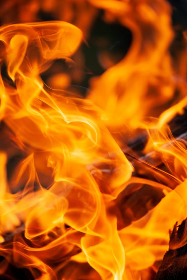 hell in the bible flames