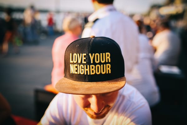 man wearing hat
