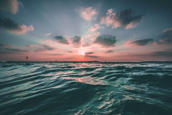 depths of the sea