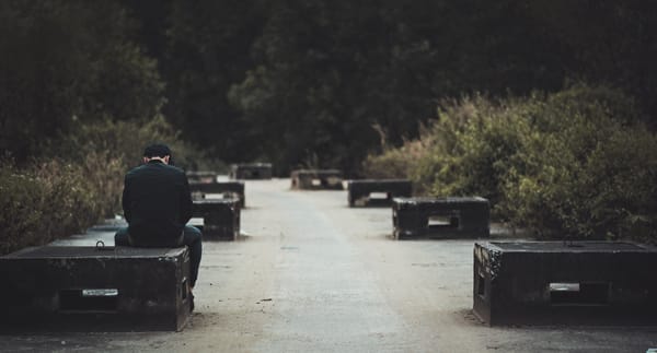 man sitting
