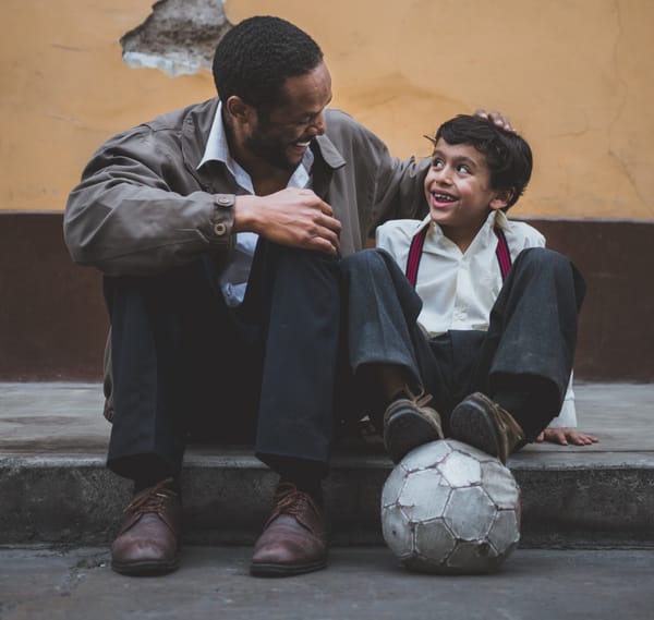 man with boy