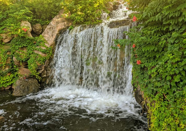 God's presence is a serene paradise.