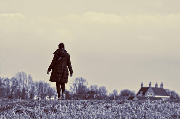 woman walking